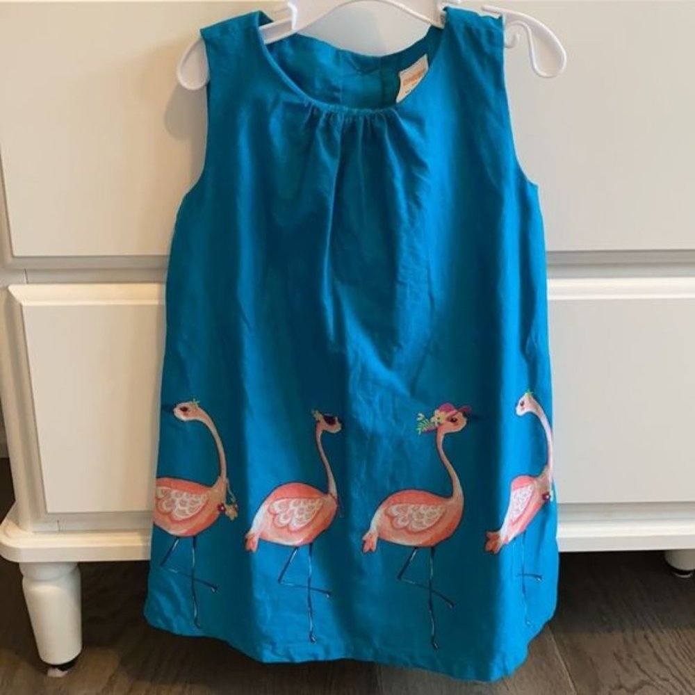 Flamingo summer dress Gymboree 2t